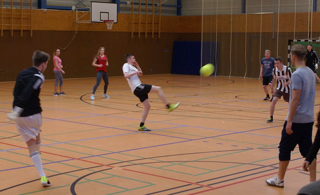 Rasanter Schuss aufs Tor