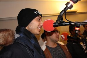 Aufnahme im Studio